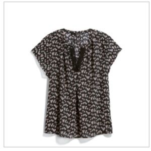 Fab2Fun Barnhart Crochet Detail Blouse